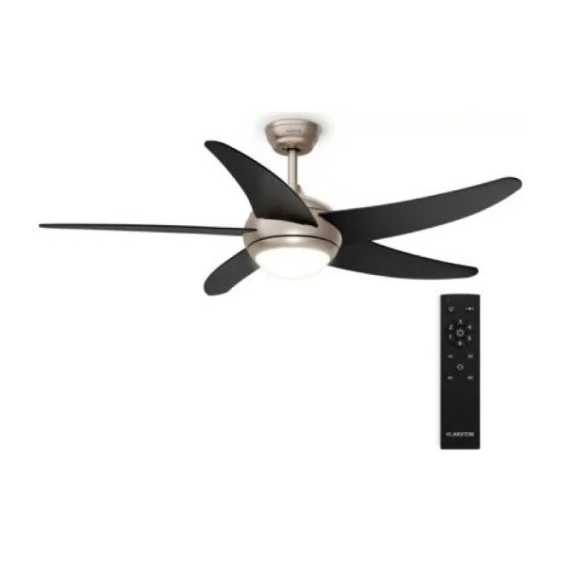 Bolero 132cm 35W Leiser Deckenventilator Holz