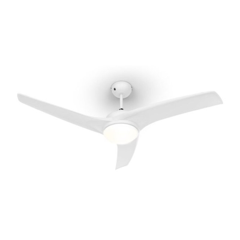 Figo 52" ceiling fan 55 W ceiling light 2x42 W remote control white