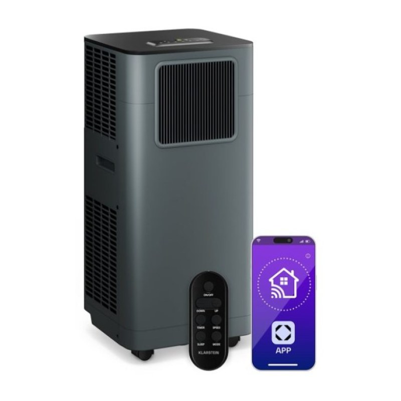Breeze Box 9K Smart Klimagerät | 3-in-1-Modus | App-Steuerung | bis zu 32 m² | 24h-Timer | mobil