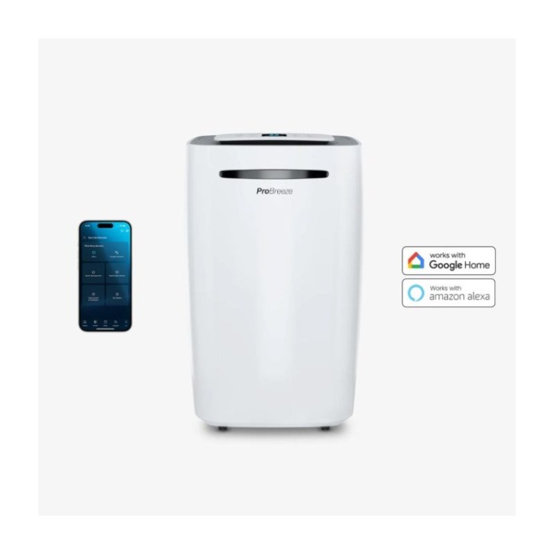 25L Dehumidifier Max Extraction with Laundry Mode and Smart App Control
